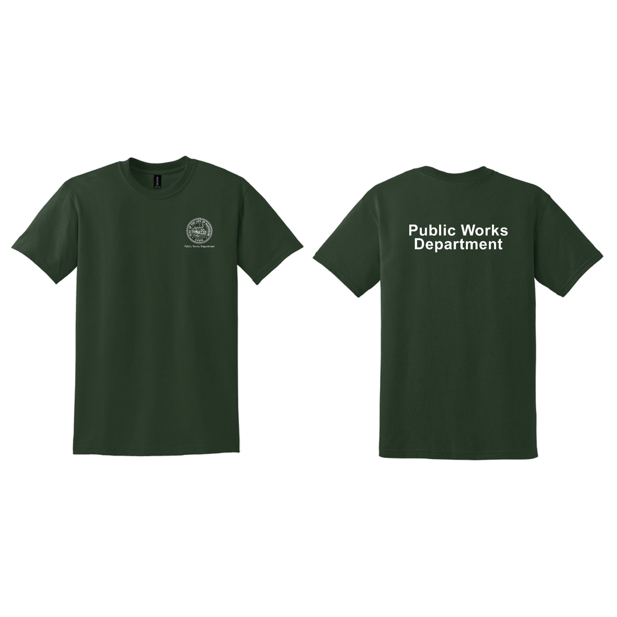 City of Waterbury | Gildan® DryBlend® 50 Cotton/50 Poly T-Shirt (8000)