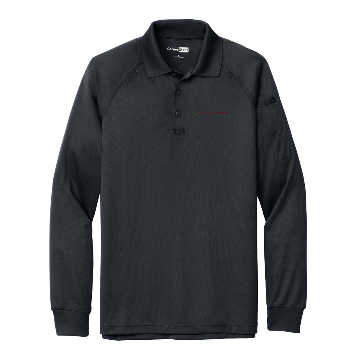 Douglas Co. Gov. | CornerStone® Select Long Sleeve Snag-Proof Tactical Polo (CS410LS)