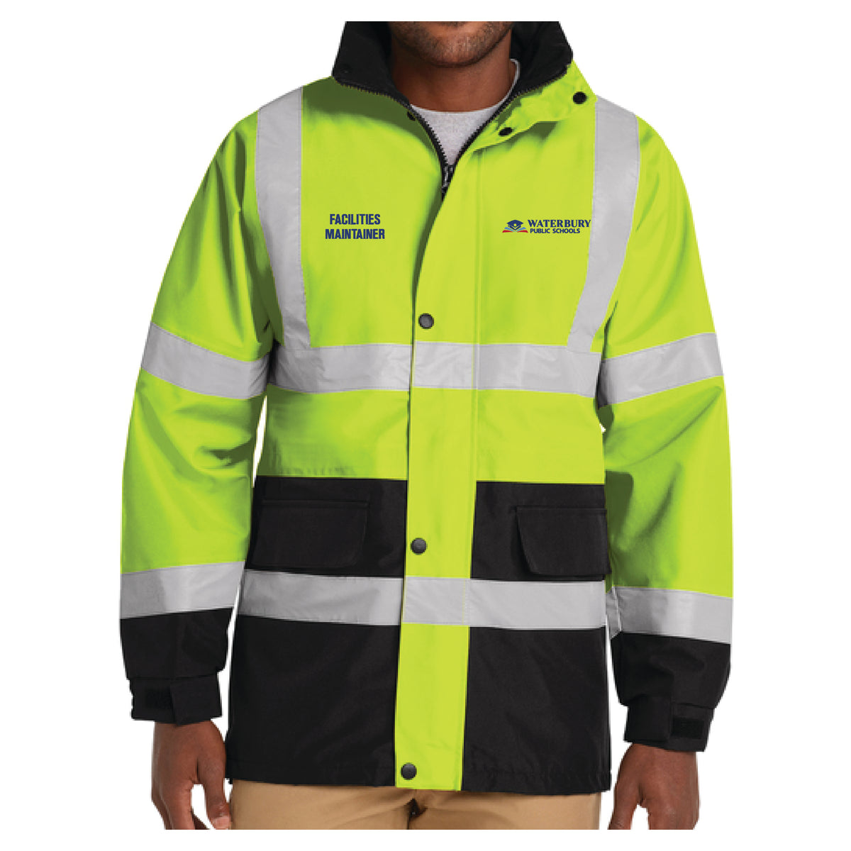 City of Waterbury PS | CornerStone® ANSI 107 Class 3 Waterproof Parka (CSJ24)