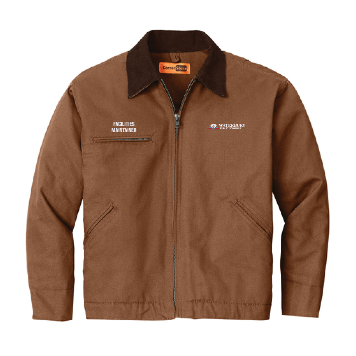 City of Waterbury PS | CornerStone® Duck Cloth Work Jacket (J763)