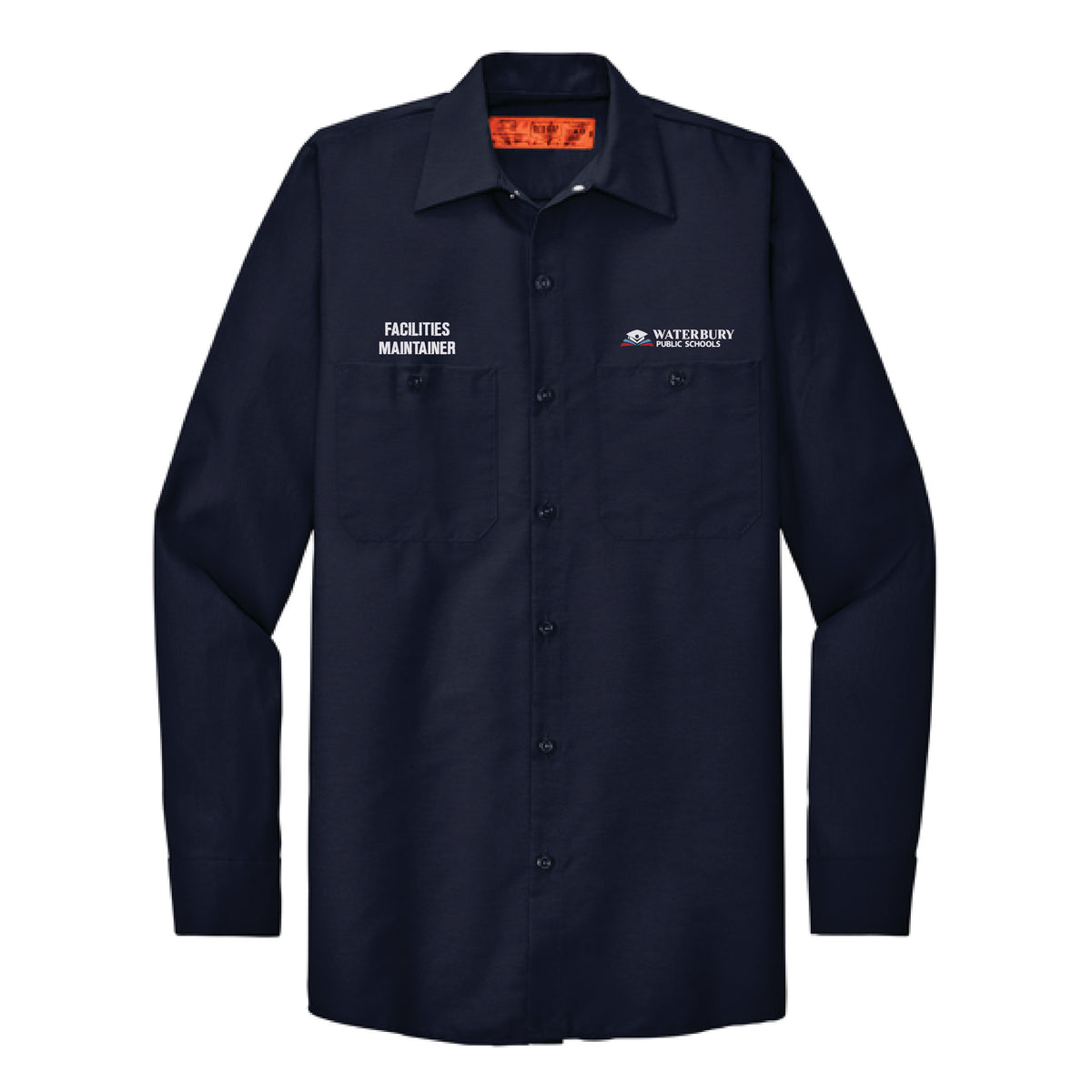 City of Waterbury PS | Red Kap® Long Sleeve Industrial Work Shirt (SP14)