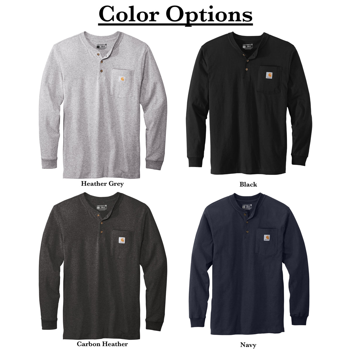 Carhartt | Long Sleeve Henley T-Shirt