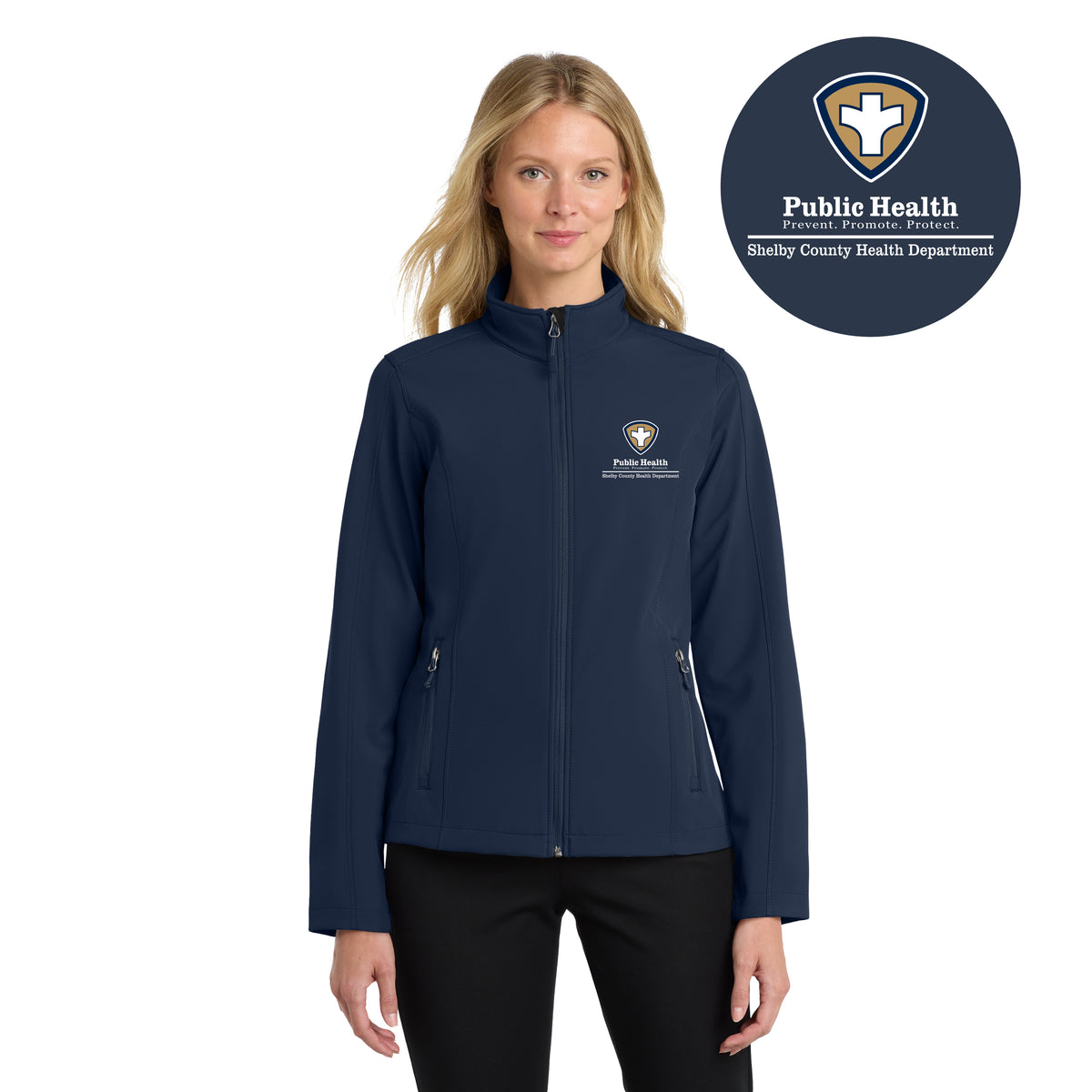 Shelby County Health Dept. | Women's Core Soft Shell Jacket