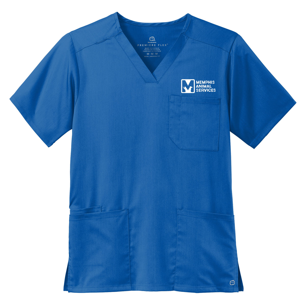 MAS | Men Top Scrubs (WW5068) | Animal Care Techs