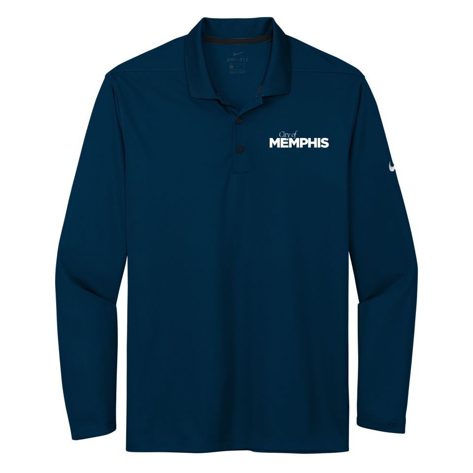 City of Memphis | Nike Dri-FIT Micro Pique 2.0 Long Sleeve Polo (NKDC2104)