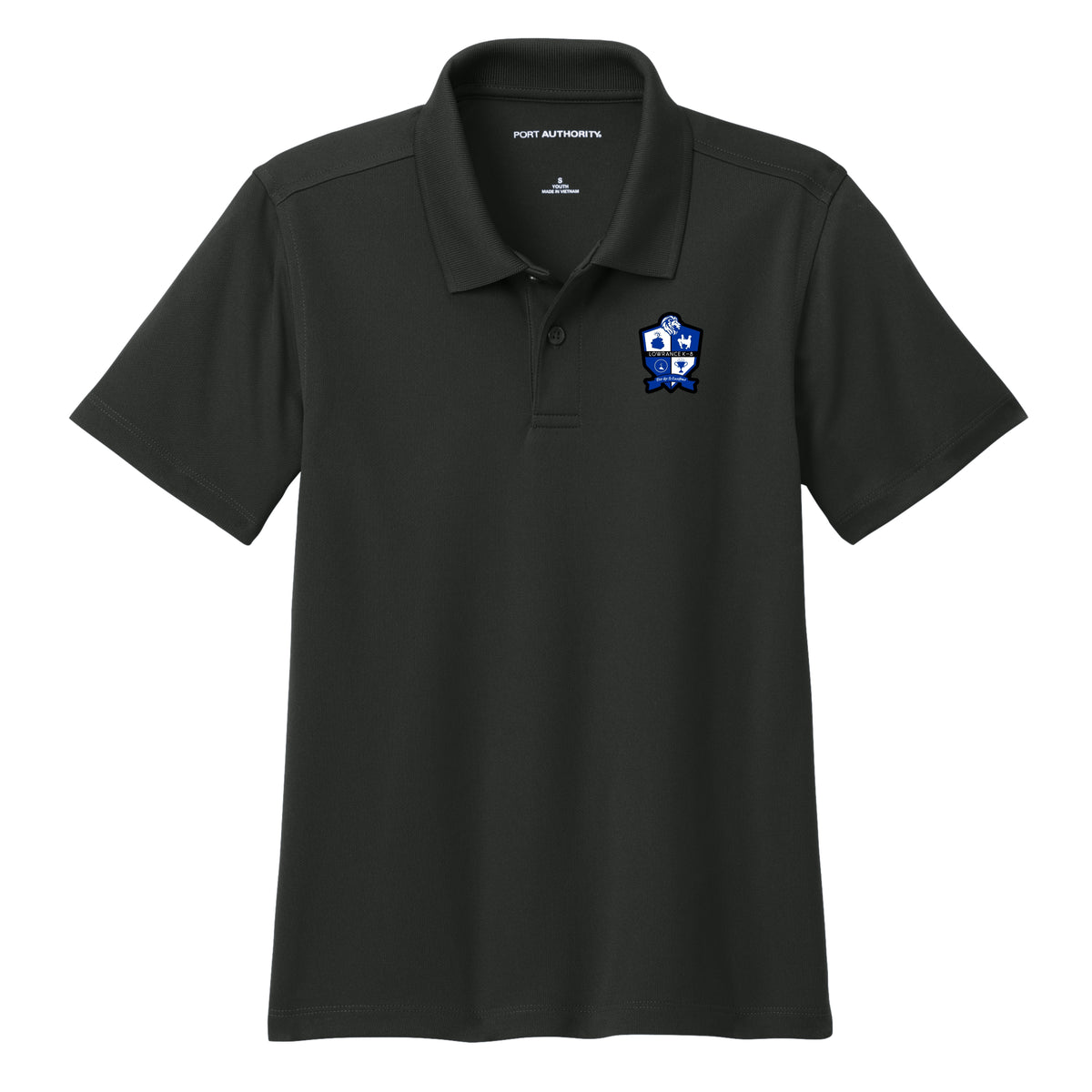 Lowrance K-8 | Port Authority® Youth Dry Zone® UV Micro-Mesh Polo (Y110)