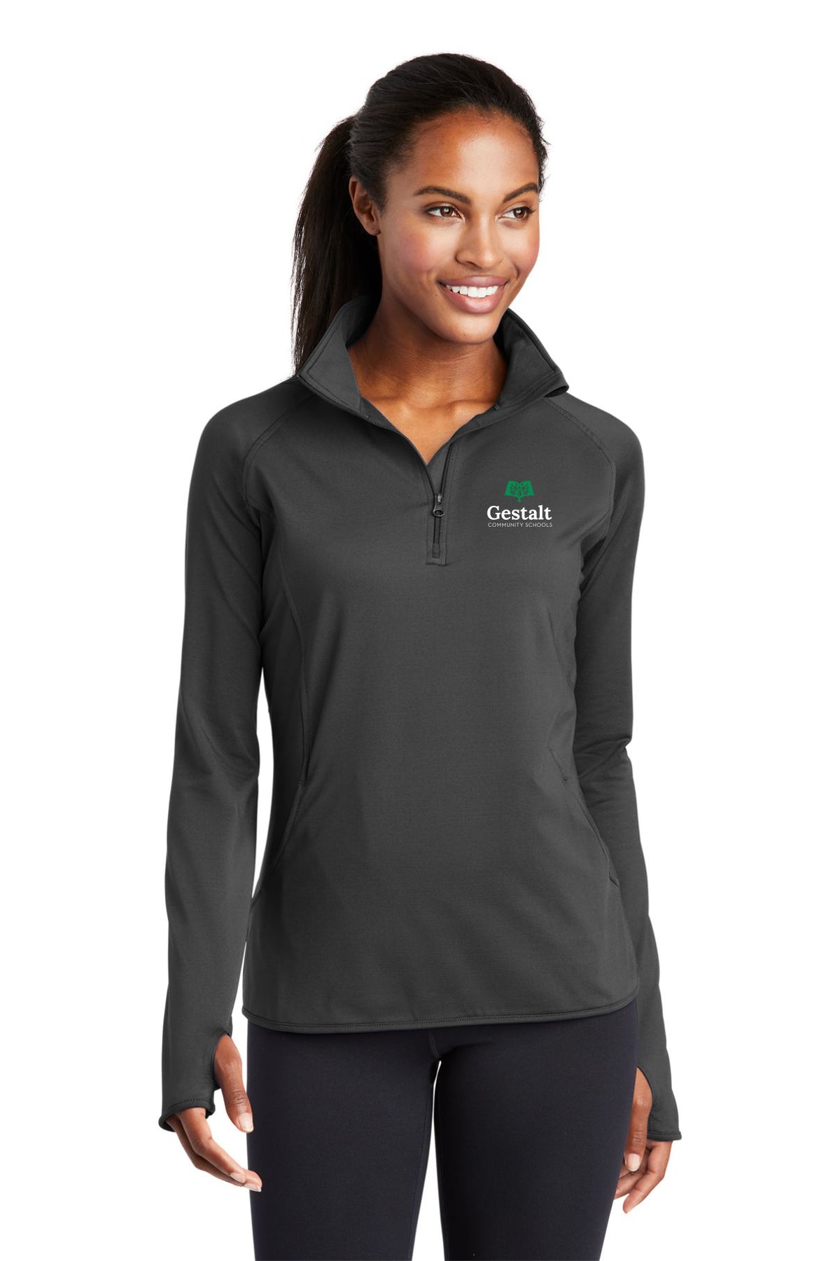 GCS / Ladies Sport-Wick Stretch 1/2-Zip Pullover